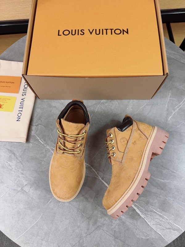 Timberland LV Monogram Ankle Boots Waterproof Suede - LY00370