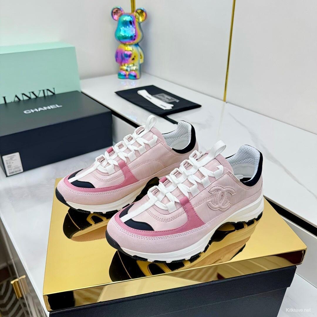 Chanel 2025 SS Chunky Sole Casual Sneakers - AS00310