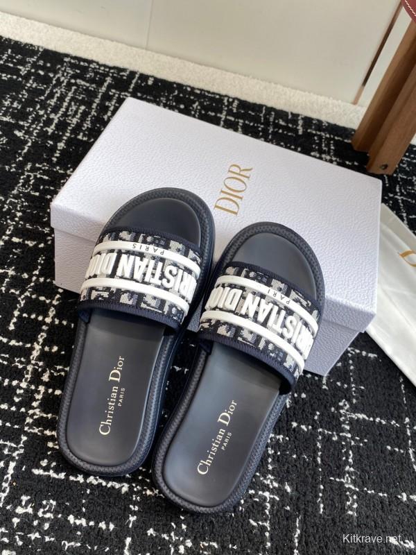 Dior Spring Summer 2025 Latest Ultra-Light Foam Sole Beach Sandals - KFY00260
