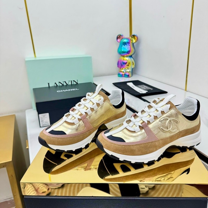 Chanel Spring/Summer 2025 Thick Sole Casual Sneakers - AS00310