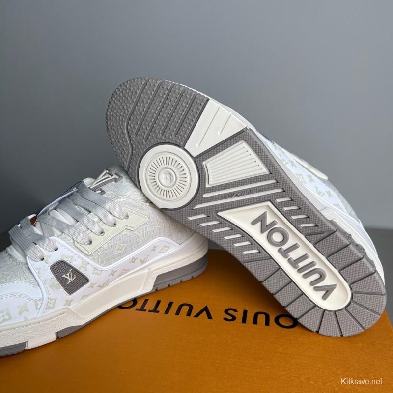 Louis Vuitton 2025 SS Replica Luxury Sneakers with Imported Calfskin and Signature Logo - YC