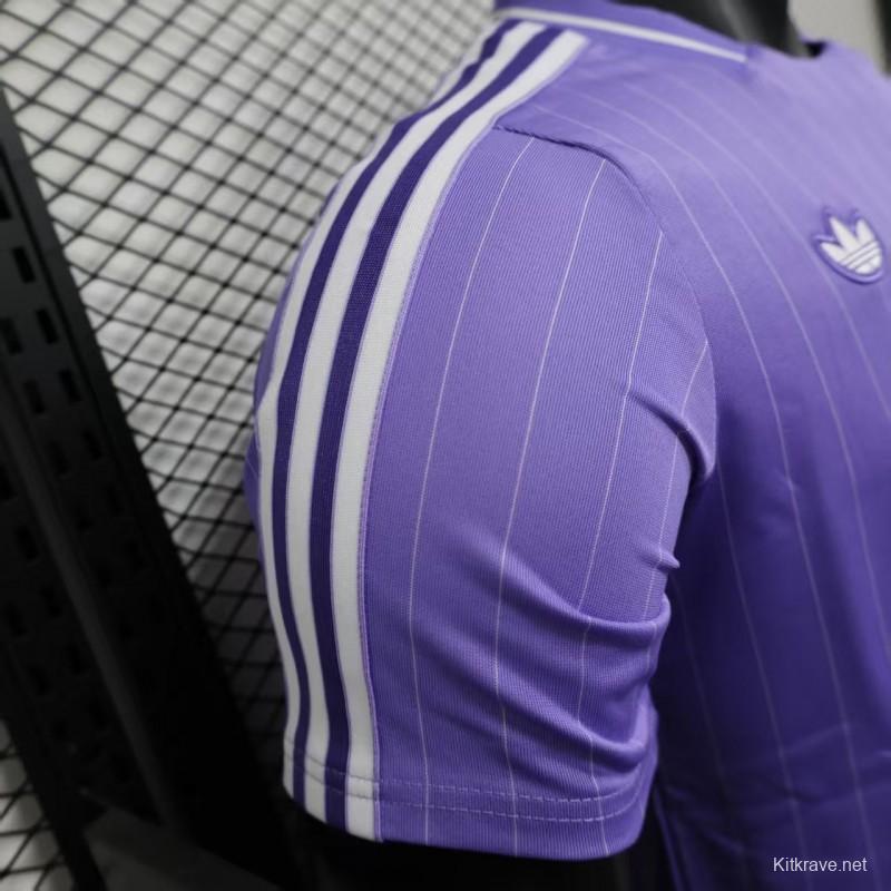 Player Version 25/26 Real Madrid Purple Adidas Original Jersey