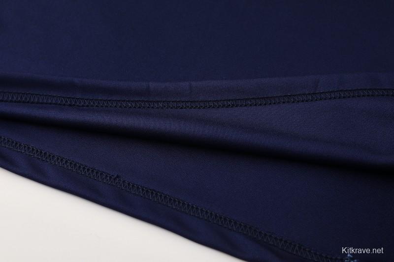 25/26  Adidas Navy Blue Full zipper Jacket Tracksuit+ long pants