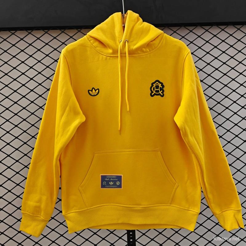 Adidas x Club America Retro Embroidered Logo Hoodie