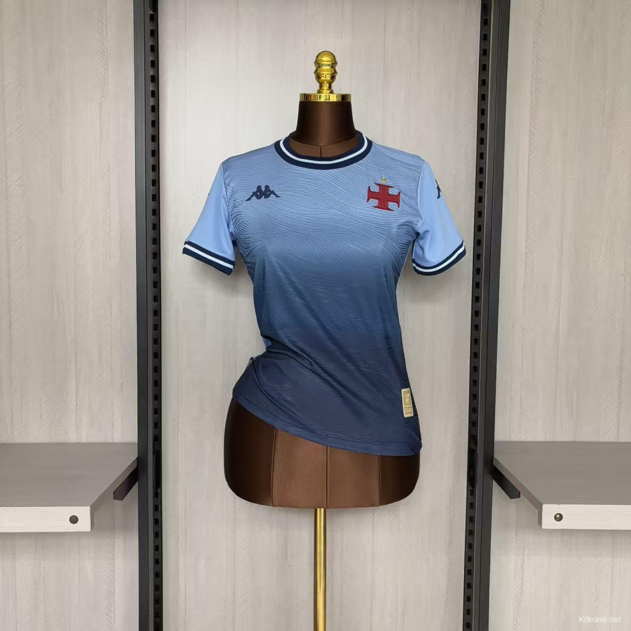 25/26 Women Vasco Da Gama Goalkeeper Blue Jersey