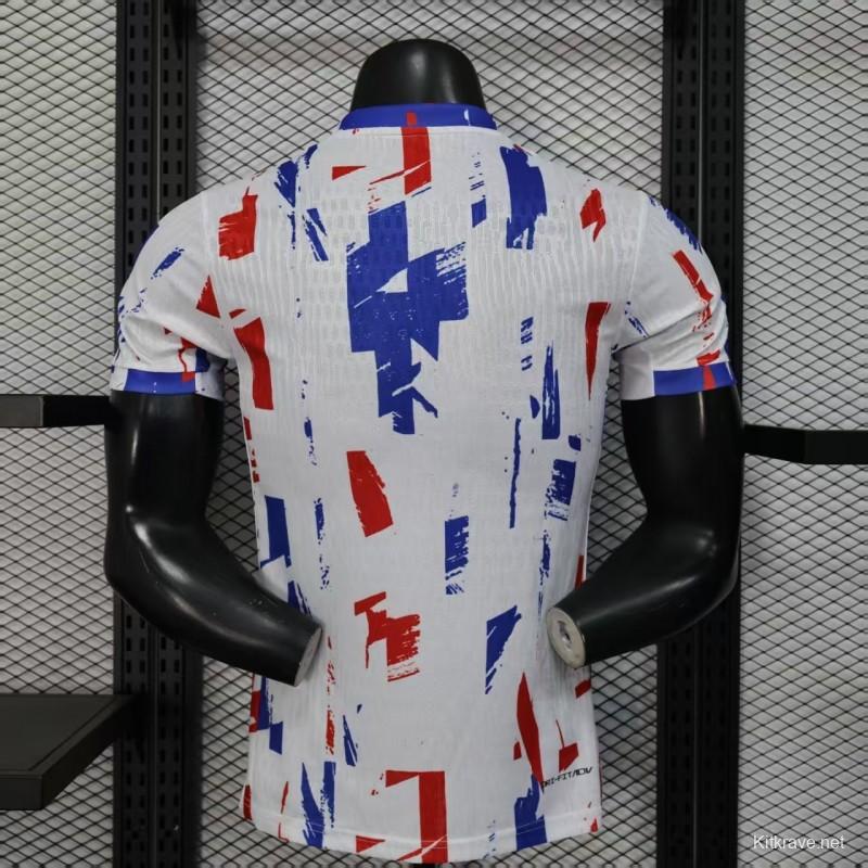 2026 Player Version France White with Blue and Red Brushstrokes
Special Edition Jersey