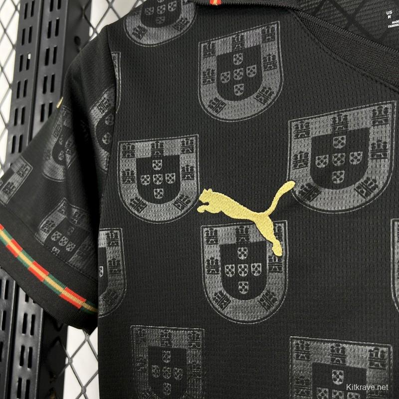 2026 Womens Portugal Black Special Jersey