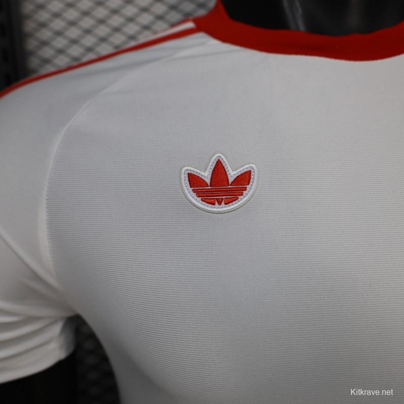 Player Version 26/27 Liverpool  White Terrace Icons Jersey