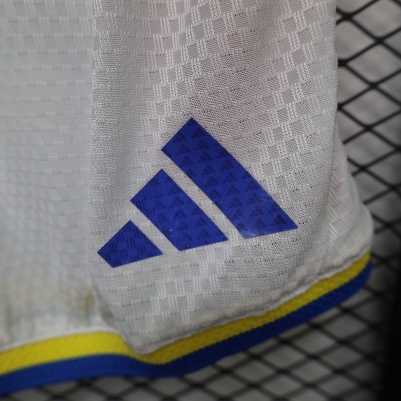 2026 Player Version Colombia White with Red Side Stripes Shorts