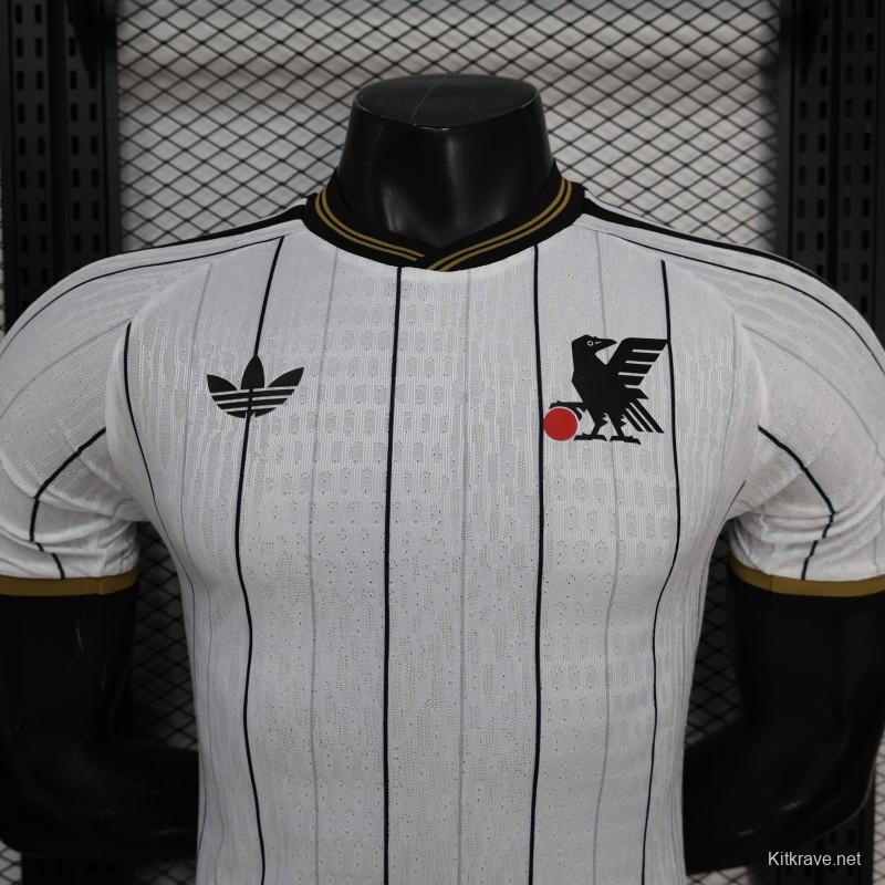 2026 Player Version Japan White with Black Pinstripes Jersey
