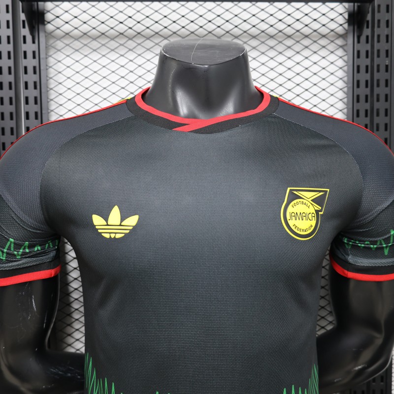 Player Version 2026 Jamaica Dark Grey Reggae Music Culture Special Edition Jersey