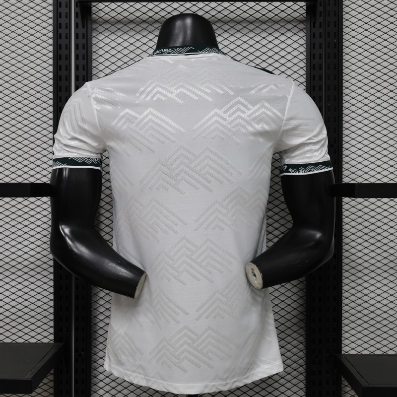 Player Version 26/27 Juventus White with Dark Green Special Edition Jersey