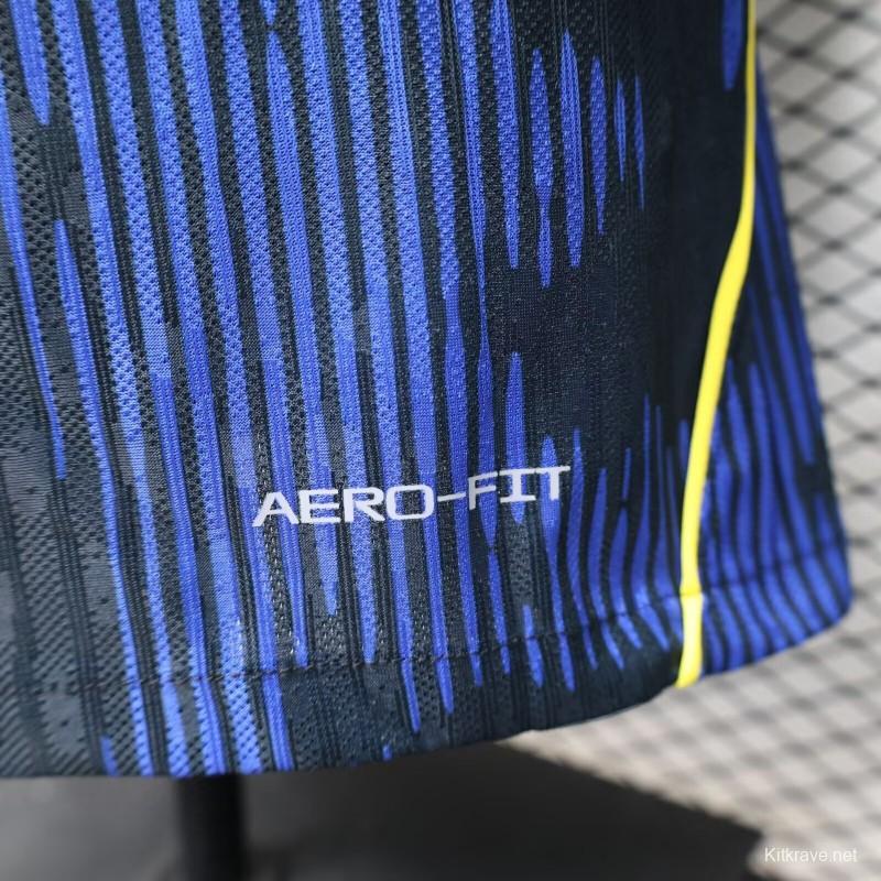 Player Version 2026 Brazil × Jordan Brand Away Navy Blue Jersey