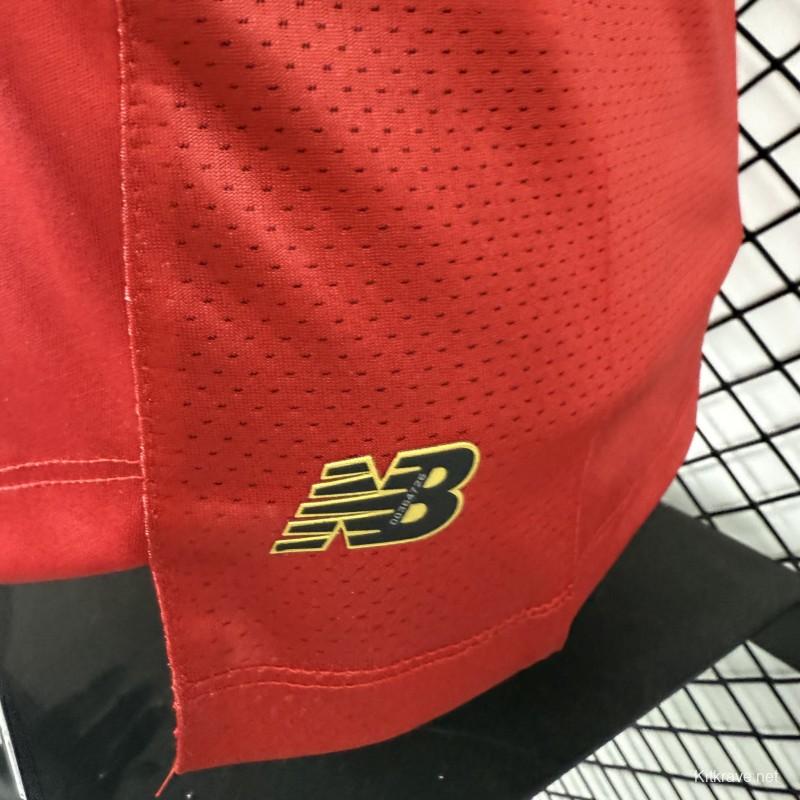 Player Version 26/27 Deportivo Toluca FC New Balance Home Deep Red White Jersey