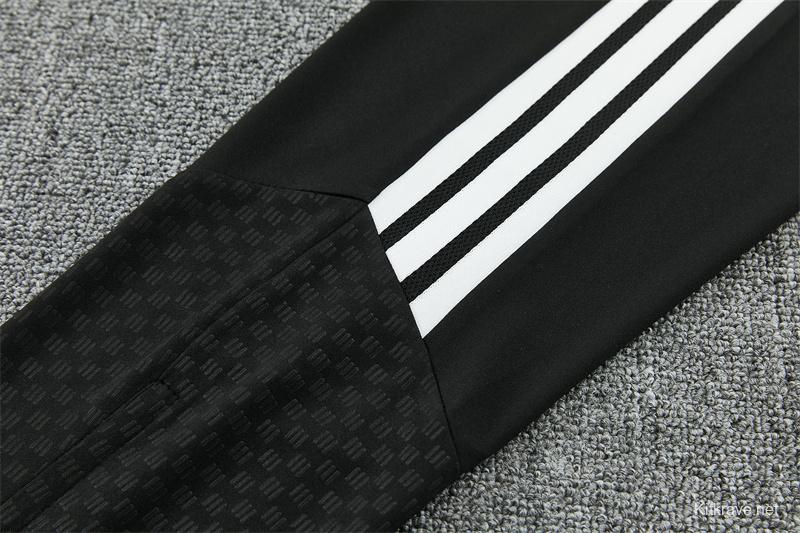 2026 Inter Miami CF Black & White Half Zipper Jacket Tracksuit + Long Pants