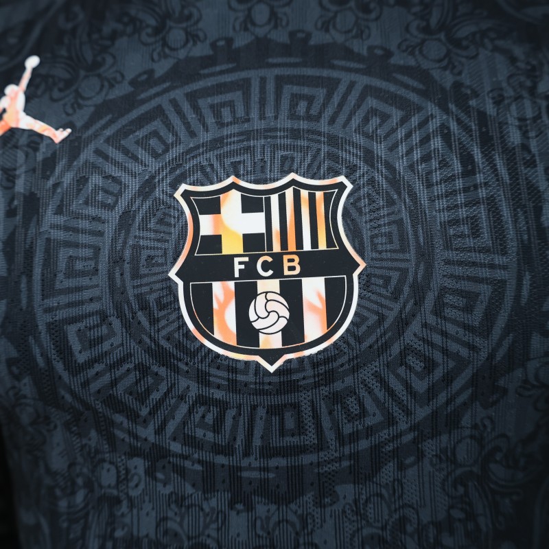 Player Version 26/27 FC Barcelona Dark Black & Red Special Edition Jersey