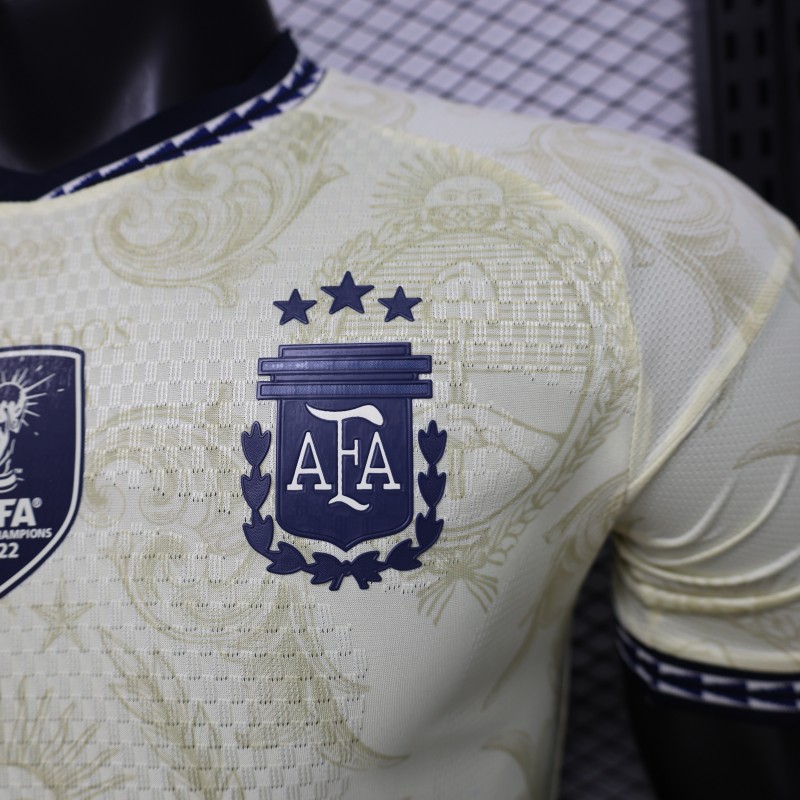 Player Version 26/27 Argentina  Champagne Special Edition Jersey