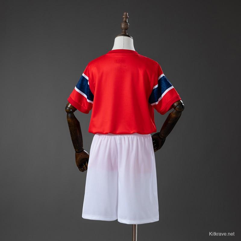 2026 Kids Norway Home Kit Jersey Size 16-28