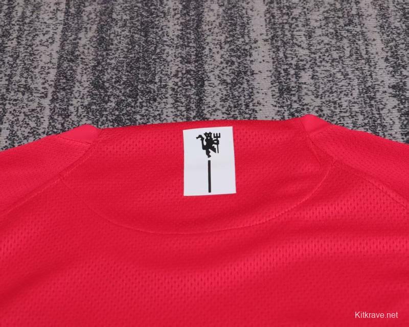 Retro Kids 07/08 Manchester United Home Jersey
