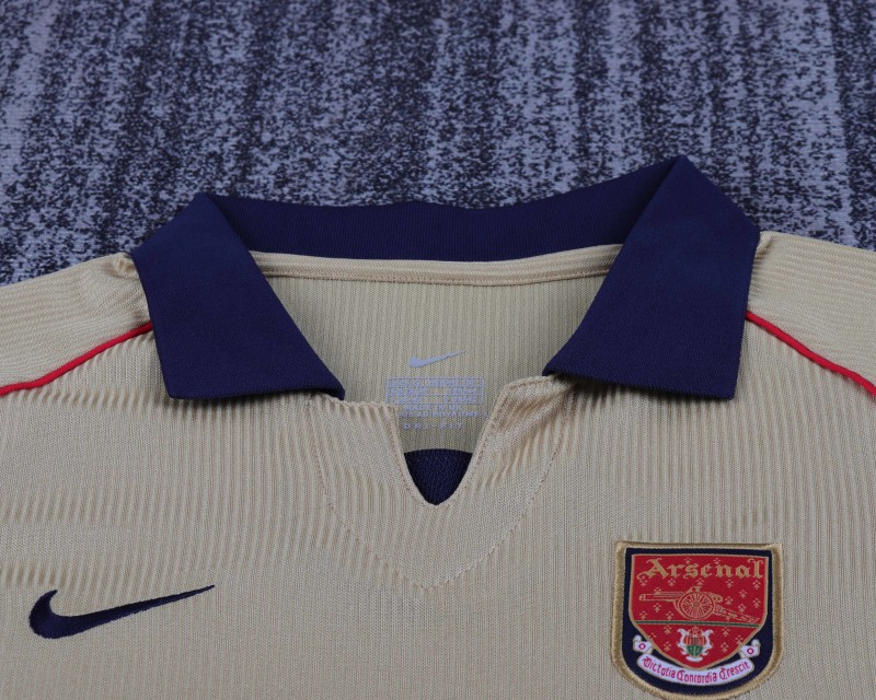 Retro Kids 01/02 Arsenal Away Jersey