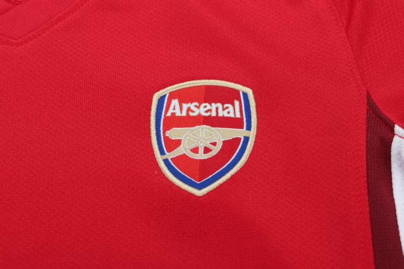 Retro 08/10 Kids  Arsenal Red Home Jersey