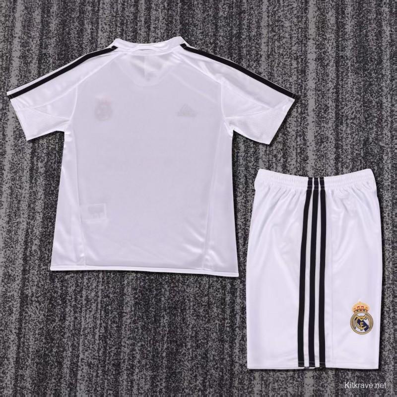 Retro Kids 04/05 Real Madrid Home Jersey