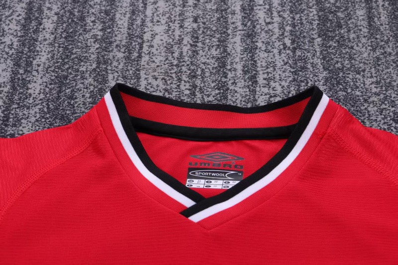 Retro 2000/02 Kids Manchester United Red Home Jersey