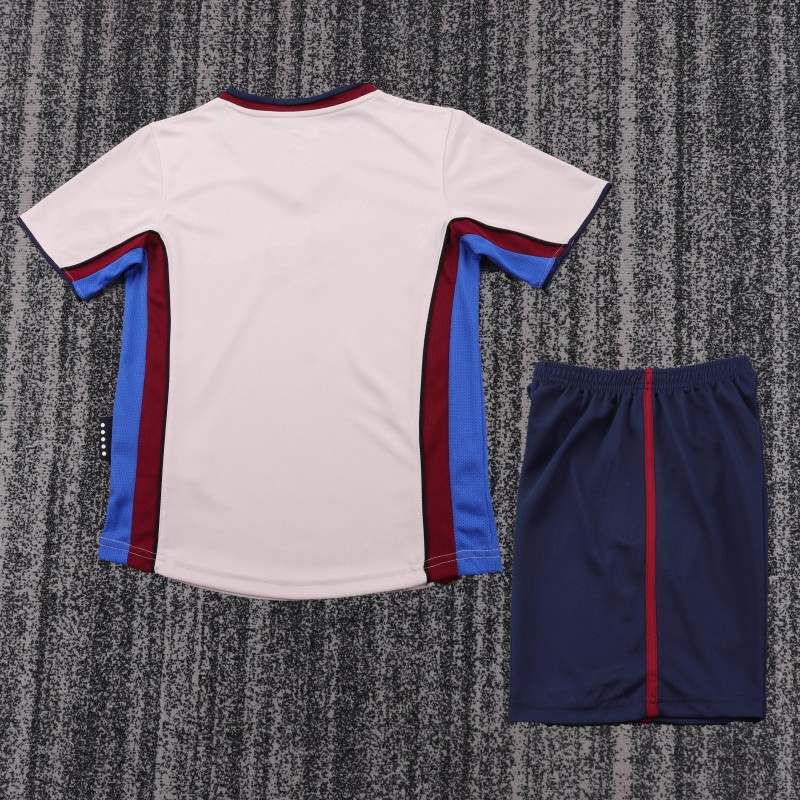 Retro Kids 98/99 Barcelona Away Jersey