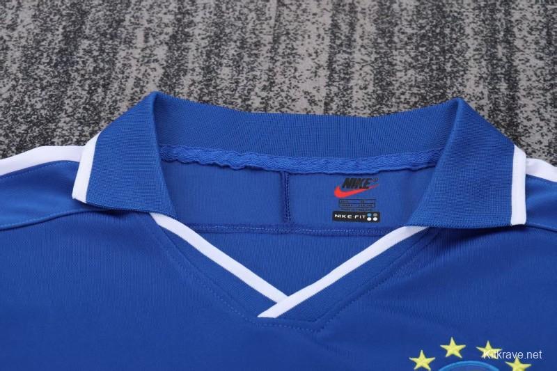 Retro Kids 1997 Brazil Away Jersey
