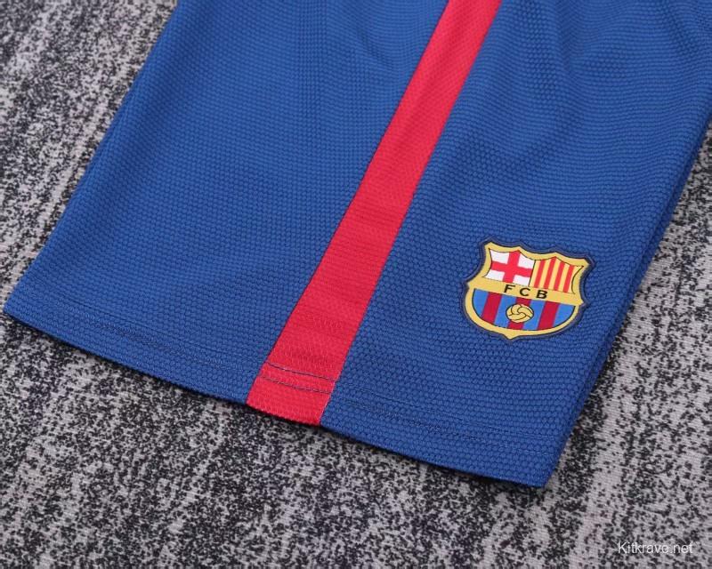 Retro Kids 09/10 FC Barcelona Home Jersey