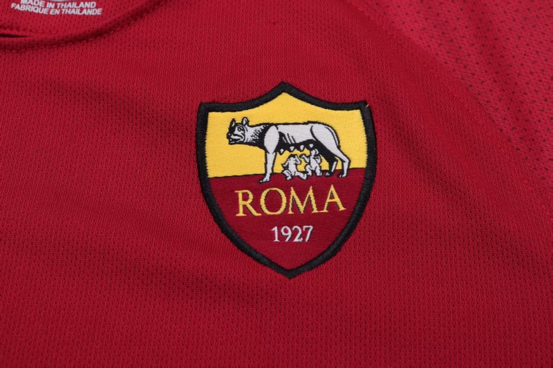 Retro Kids 17/18  AS Roma Home Jersey