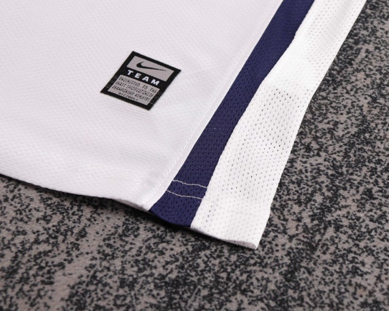Retro Kids 08/09 Manchester United White Away League Jersey