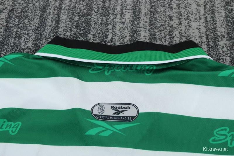 Retro Kids 99/00 Sporting Lisbon Home Jersey