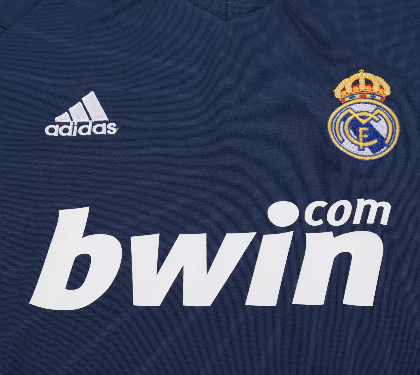 Retro Kids 10/11 Real Madrid Away Navy Jersey