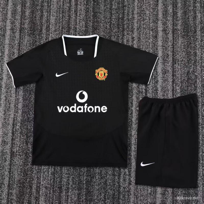 Retro Kids 03/04  Manchester United Away Jersey