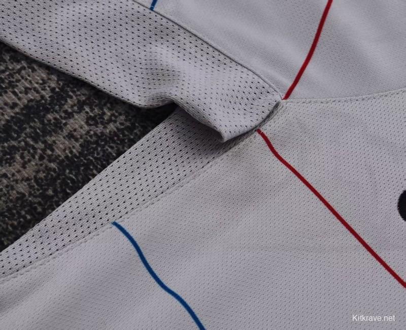 Retro Kids 03/04 FC Barcelona Away Grey Jersey