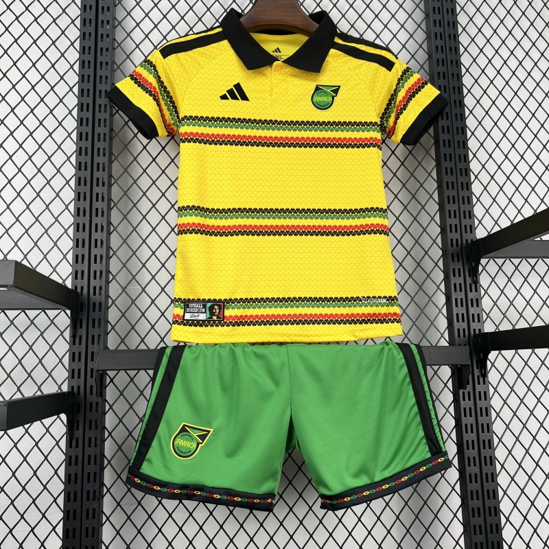 2026 Kids Jamaica X Bob Marley Home Jersey Kit