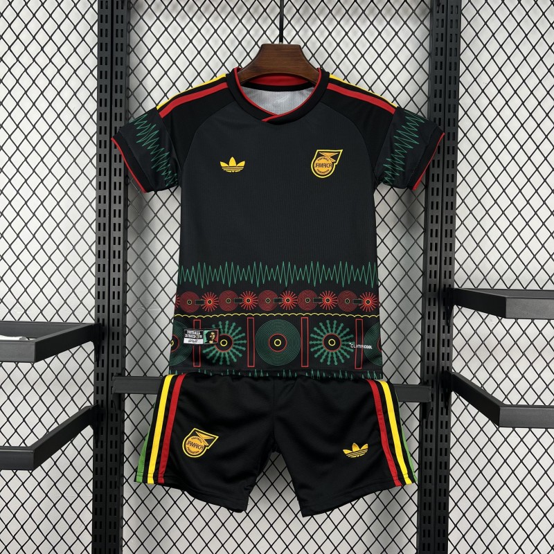 2026 Kids Jamaica X Bob Marley Away Jersey Kit
