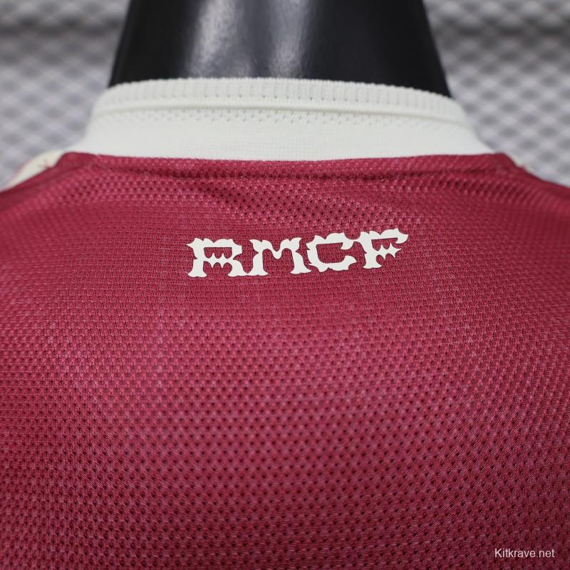 Player Version 26/27 Real Madrid Third Burgundy Red Jersey