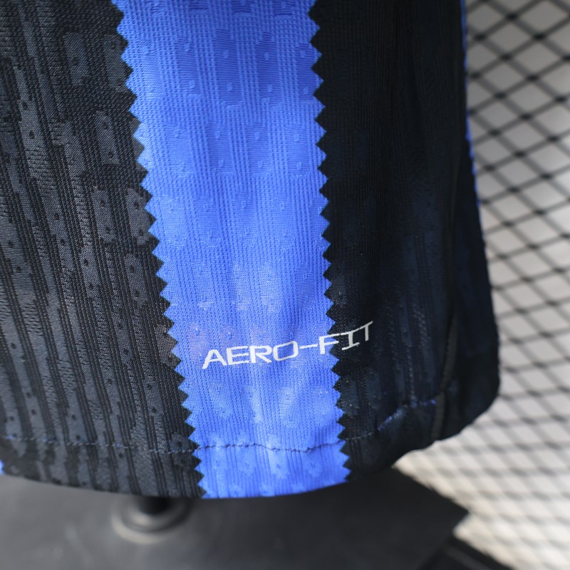 Player Version 26/27 Inter Milan Home Black & Blue  Stripe Jersey