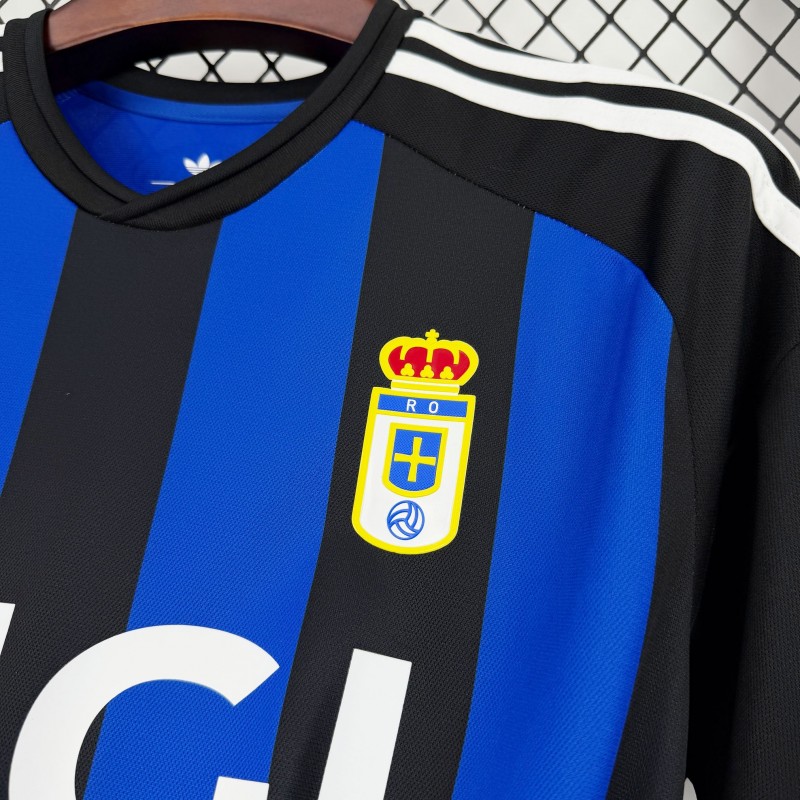 2025/26 Mens Real Oviedo 100th Anniversary Jersey