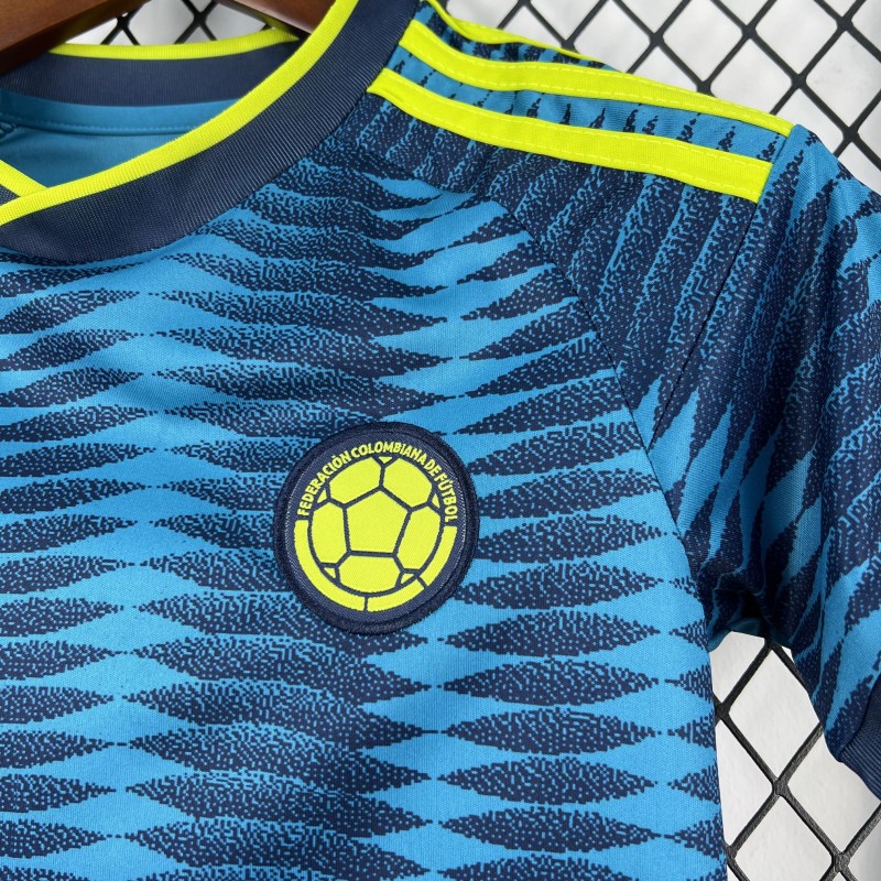 2026 Kids Colombia World Cup Away Kit