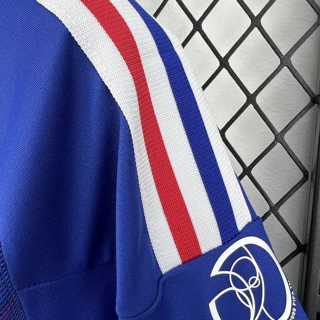 Retro 2002 France Home Jersey