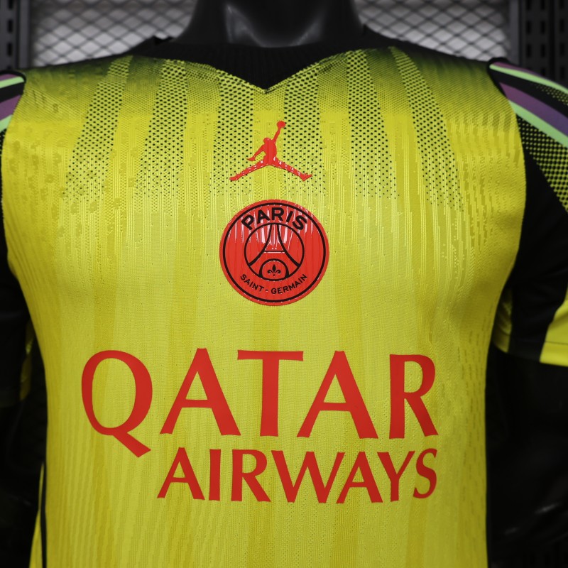 Player Version 26/27 PSG/Paris Saint-Germain Yellow Special Edition Jersey