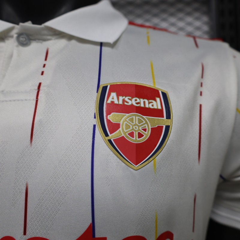 Player Version 26/27 Arsenal White Stripe Pre-Match Jersey