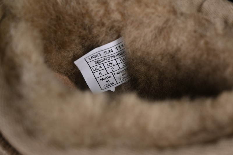 UGG Classic Ultra Mini Boots with Sheepskin Wool Lining and Water-Resistant Finish - 1116109
