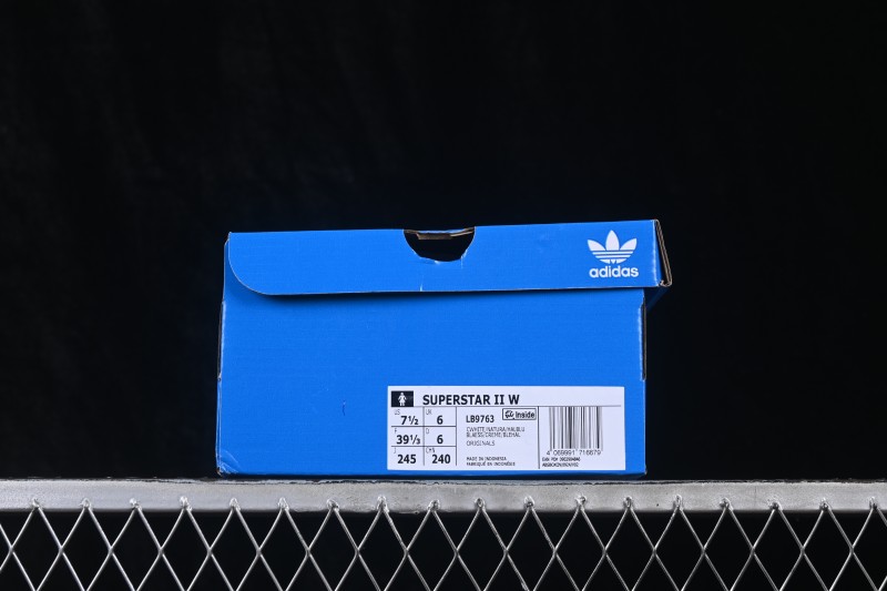 Adidas Originals Superstar II Shell Toe Casual Skate Shoes - LB9763