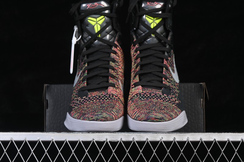 Nike Kobe 9 Elite Protro High-Top Basketball Shoes with Flyknit Upper and Carbon Fiber Plate - FZ7335-001
