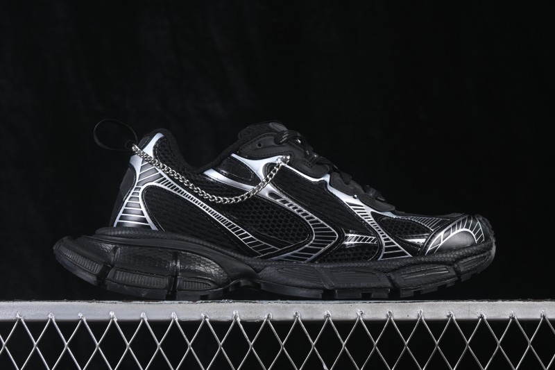 Balenciaga 3XL Extreme Laces Trendy Running Shoes - W3XCW1000