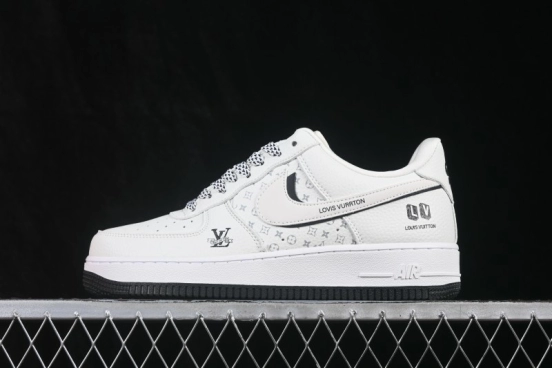 Nike Air Force 1 '07 Low Casual Sneakers with Full-Length Air Cushion - WY0655-125
